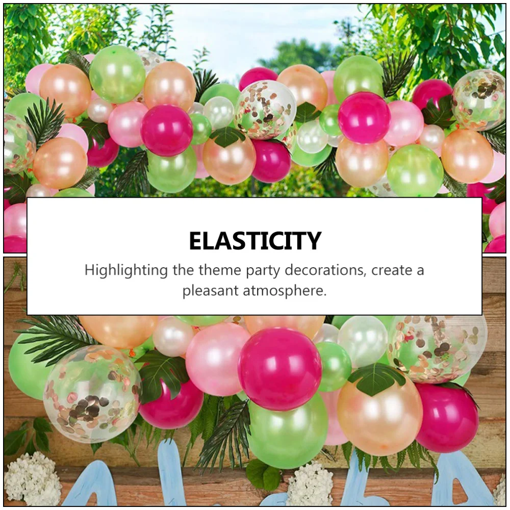 

85pcs/Set Hawaiian Birthday Latex Balloons Arch Party Balloons Kit Photo Props