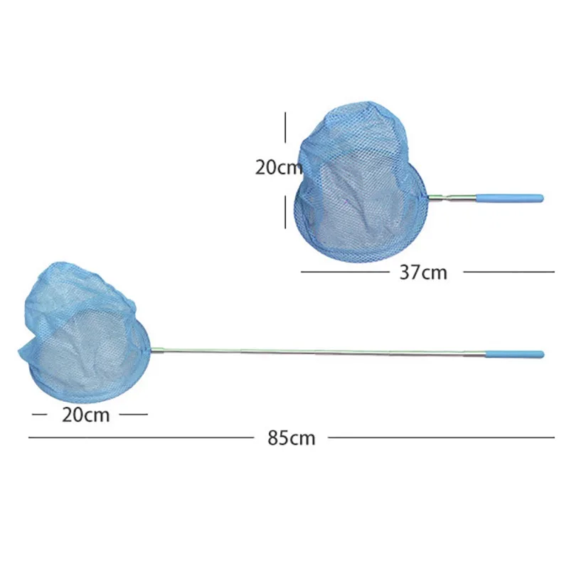 

1Pc Kids Extendable Fishing Net Toys Butterfly Bug Insect Catching Net Handle Pole Folding Mesh Net