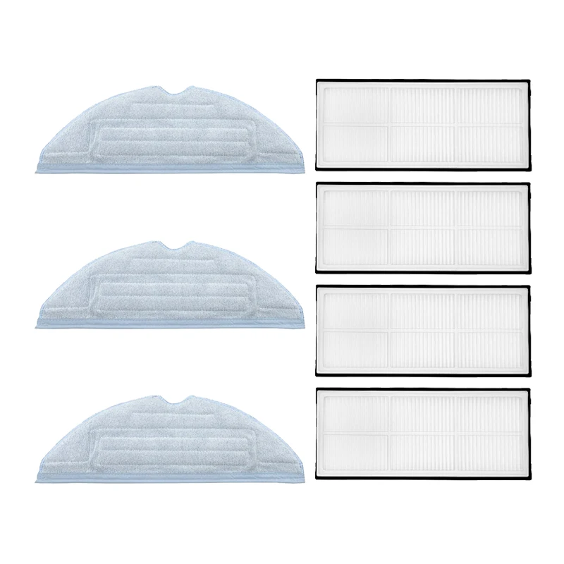 

HEPA Filter Mop Cloths Rag for Xiaomi Roborock T7 T7Plus S7 Vacuum Cleaner Parts Vacuum Cleaner Accessories