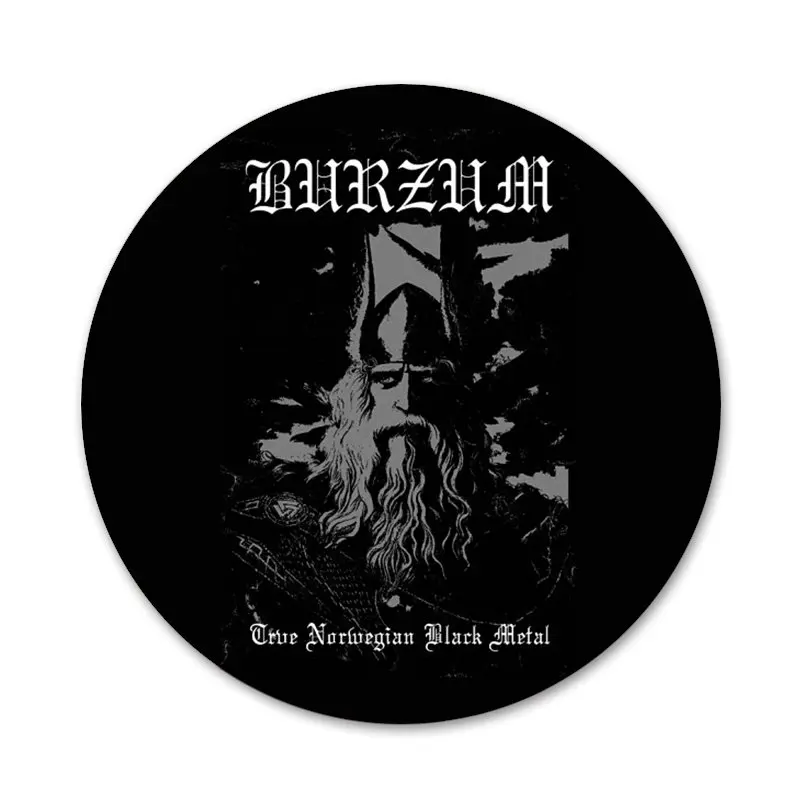 Значки для норвежской группы black Burzum значки металлические фотографий 58 мм | Дом и