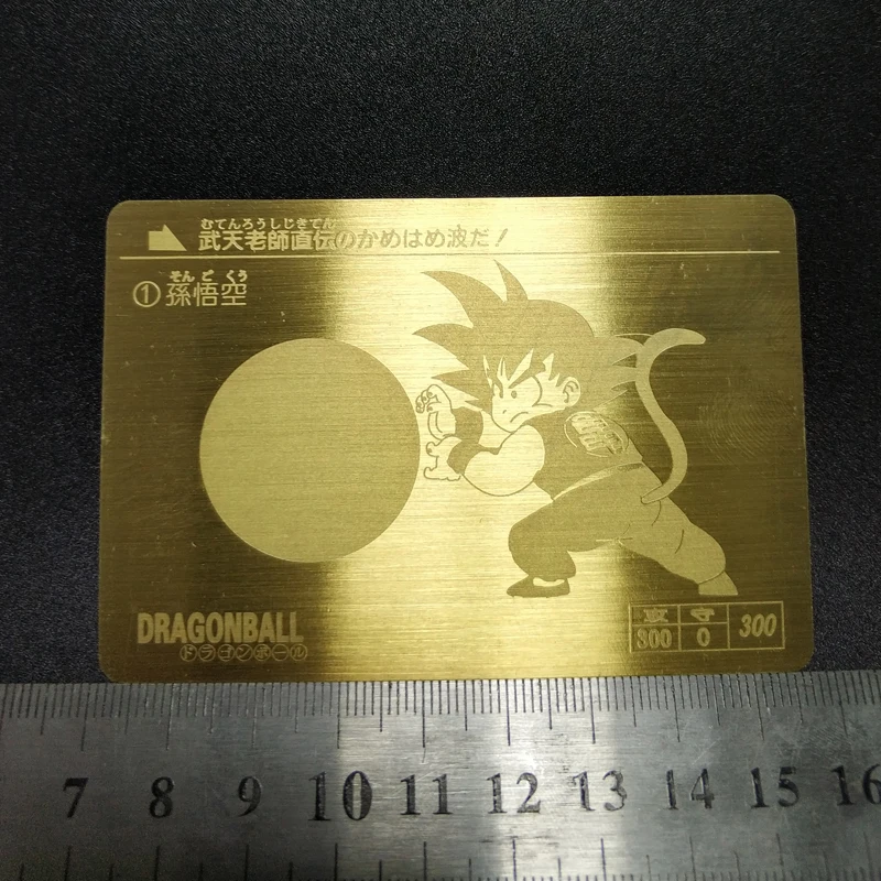 Dragon Ball карты супер металлическая карта ультра инстинкт Гоку джирен экшн игрушки Фигурки издание игры флэш карты коллекция карт
