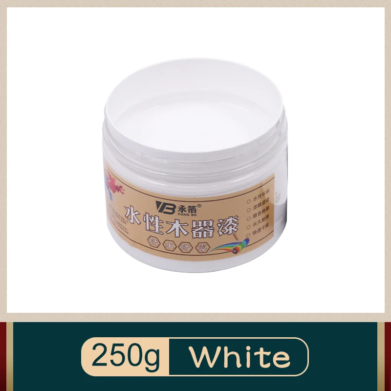 Белый деревянных Краски Водонепроницаемый плесенеустойчивый круговой