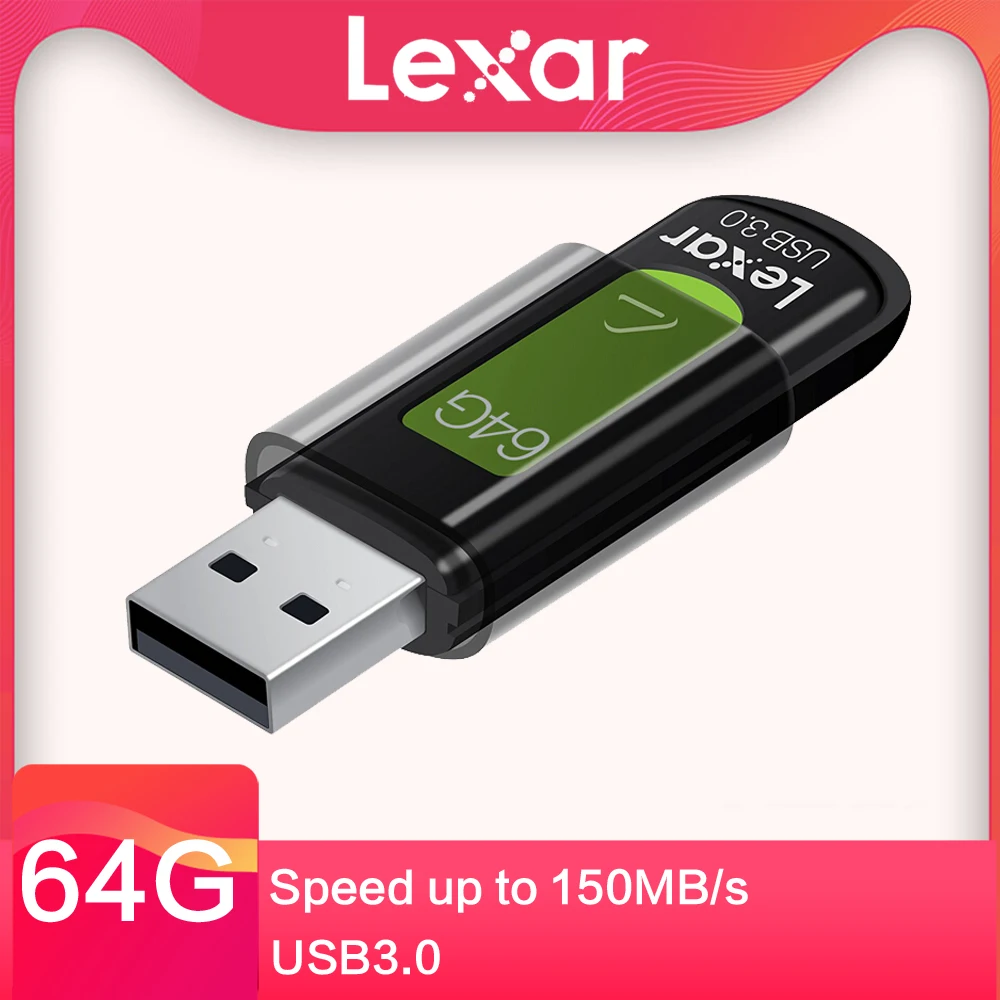 LEXAR USB флеш накопитель S57 256 ГБ 128 32 64 г 3 0 карта памяти диск для ПК MAC|USB