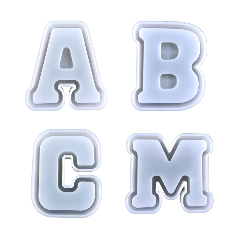 

Large Letter Storage Box Epoxy Mold Ring Jewelry Baina Box Small Parts Storage Wine Stopper Storage Box Silicone Mold