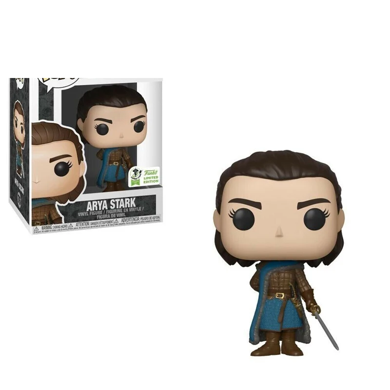 FUNKO песня Льда и Огня Игра престолов аря Старк 76 # виниловые экшн игрушки Фигурки