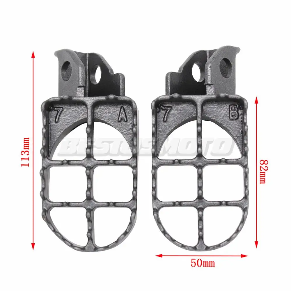 Мотоцикл мотокросса подножки для Suzuki DR 250 350 650 DR250 DR350 1990-1995 DR650SE 1996-1997 | Автомобили и