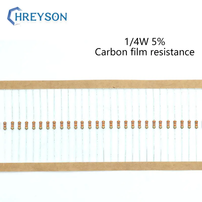 

Комплект карбоновой пленки 1/4 Вт, резисторы 0R-22M 100 с допуском 390R 560R 1K 3K 5% K 6,8 K 16K 7,5 K 150K 10 Ом, 270 шт.