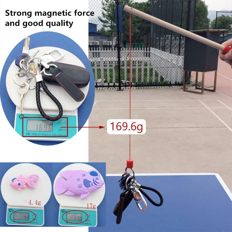 

High Quality Wooden Magnetic Fishing Rod Toys For Kids Fishing Game Accessories