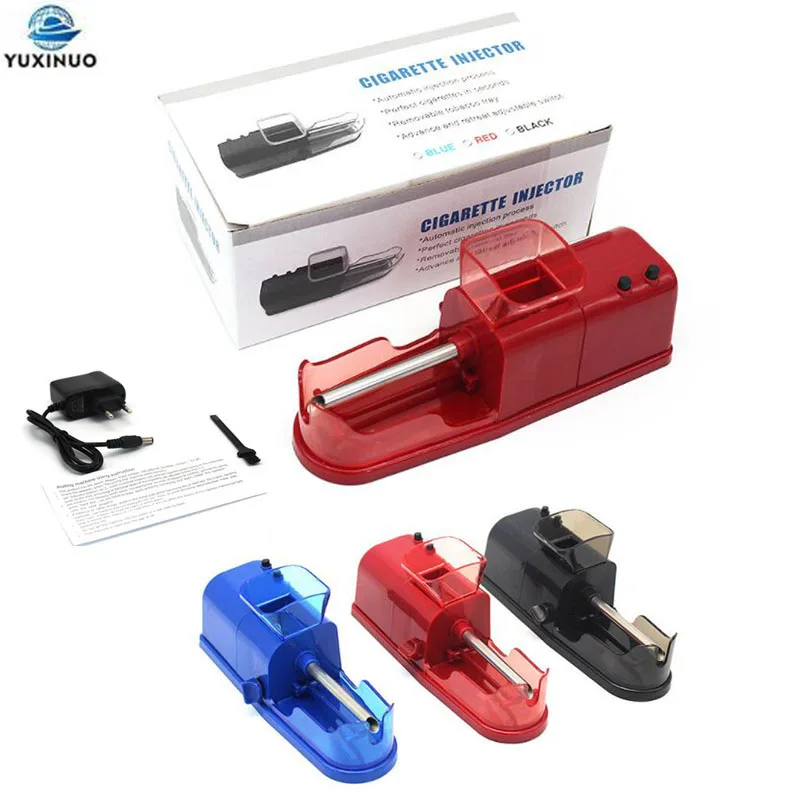 

Practical Smoking Tool Cigarette Rolling Machine Electric Automatic Tobacco Roller Injector Maker Drop Shipping Smoking Tool