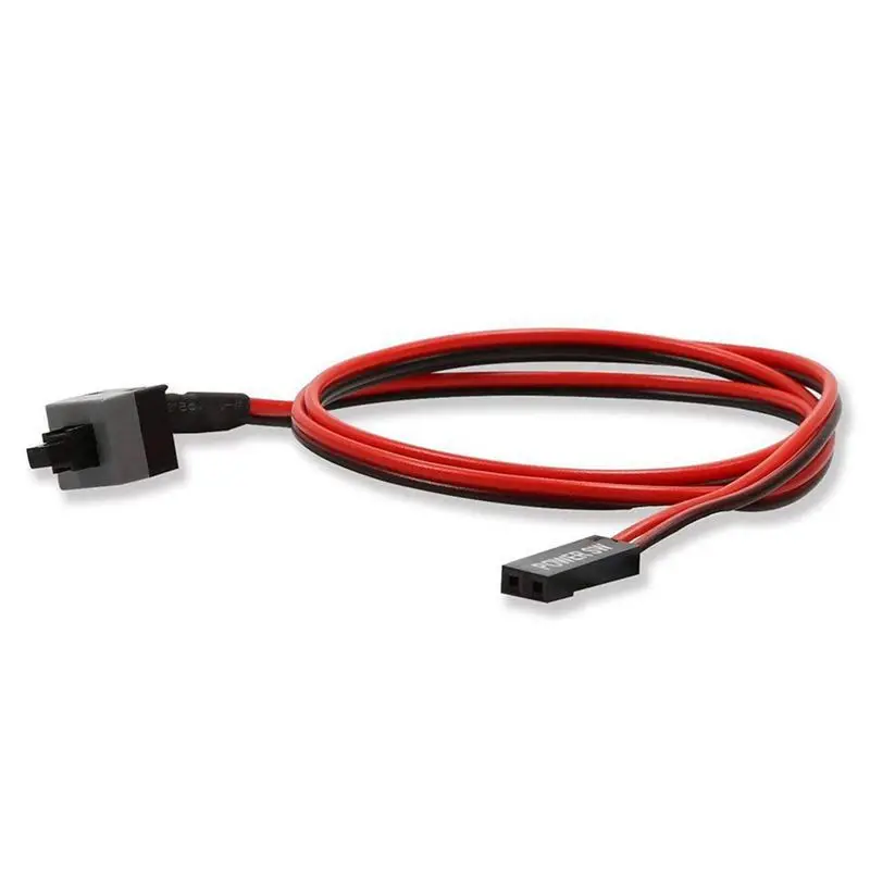 2 шт Pin SW PC кабель питания вкл/выкл кнопка ATX компьютерный переключатель провода 45