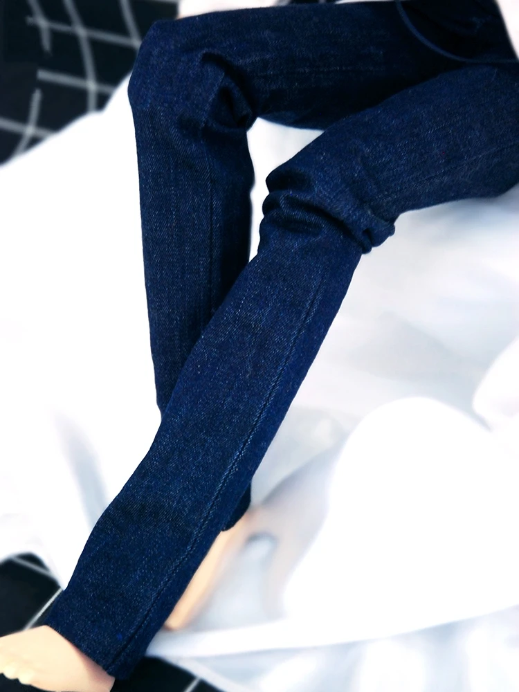 

BJD doll pants suitable for 1/3 1/4 1/6 POPO68 size casual jeans doll accessory