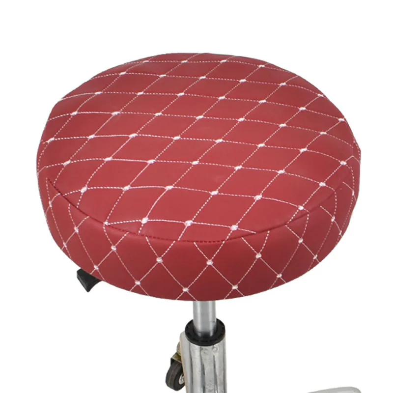 2021 Искусственная кожа чехлы на стулья утепленные барный стул крышка