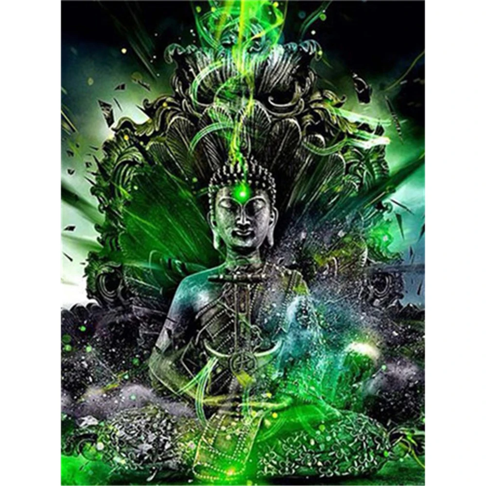 

Религия Будда печатных водорастворимый холст 11CT Набор для вышивания крестиком вышивка DMC Темы Вязание самодельных подарков