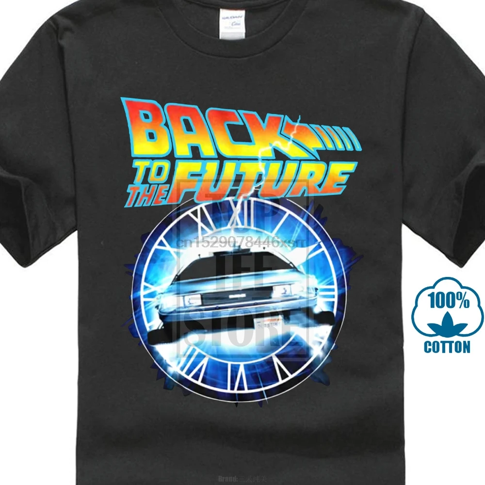Модная футболка для взрослых с принтом Назад в будущее 1985 |