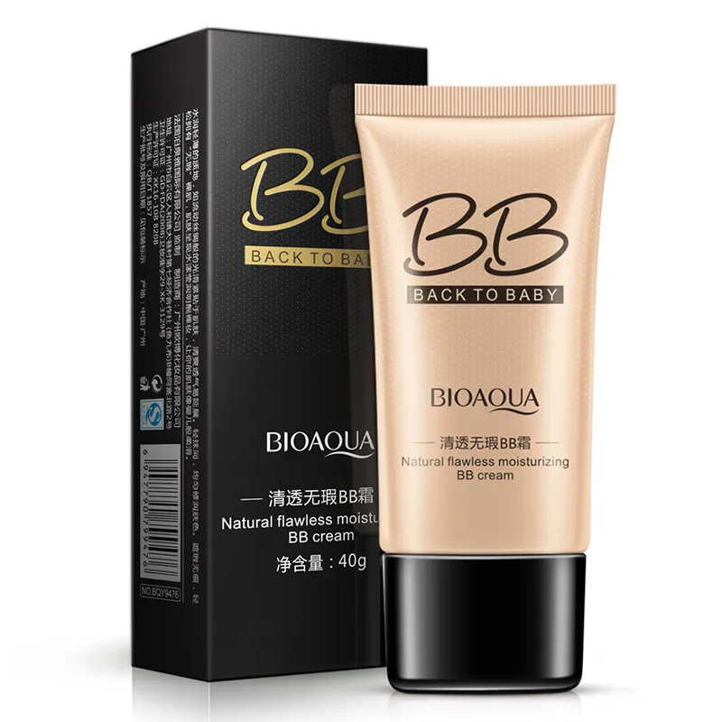 

40g BIOAQUA Natural BB Cream Whitening Moisturizing Concealer Nude Foundation Makeup Face Beauty