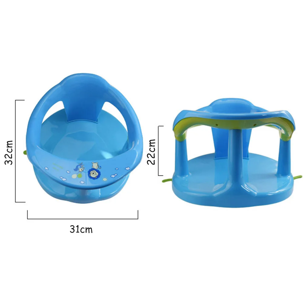 

Foldable Baby Bath Seat With Backrest Support 4PCS Suction Cups Stable Sit-up Bathing Seat Bean Bag Infantil