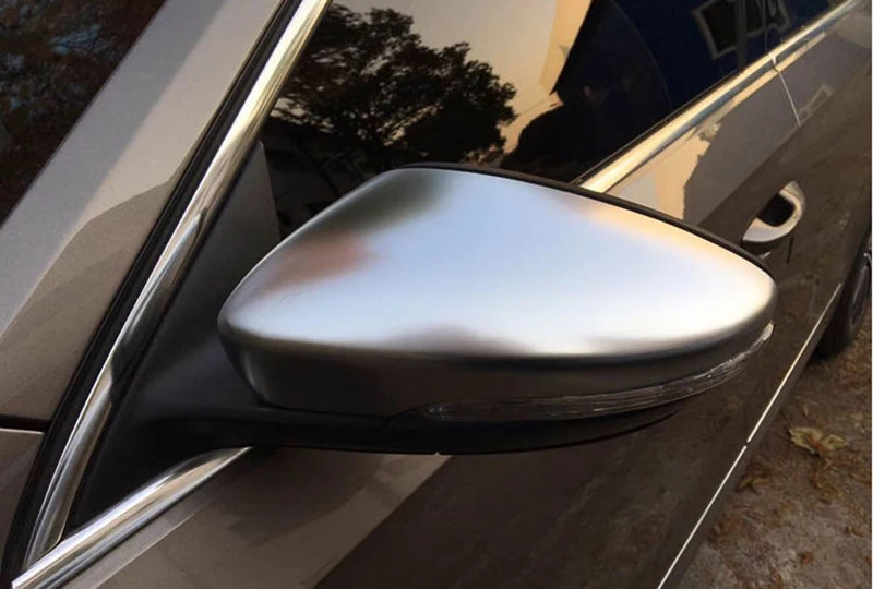 1 пара матовых хромированных защитных чехлов для зеркала заднего вида V W Golf7 Golf 7 GT