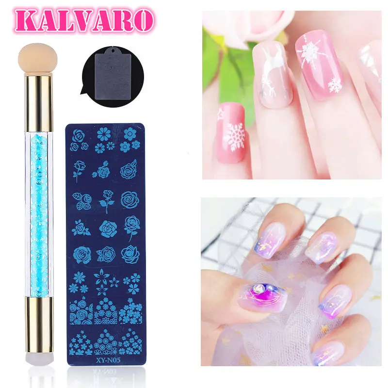 3D искусственный мраморный цветок геометрический штамп трафарет печать