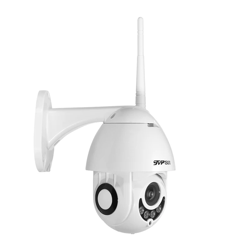 1080P 2mp инфракрасный ICsee водонепроницаемый IP66 мини H.265+ 25fps 5X 2,8 мм-12 мм зум-объектив 2CH 2 канала wifi PTZ ip-камера комплекты