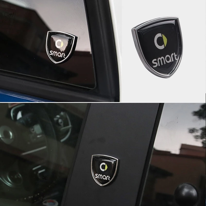 Для brabus модификация металлическая наклейка украшение для Smart 450 451 453 автомобильный 3D логотип внешние аксессуары для Mercedes автомобильный Стайлинг