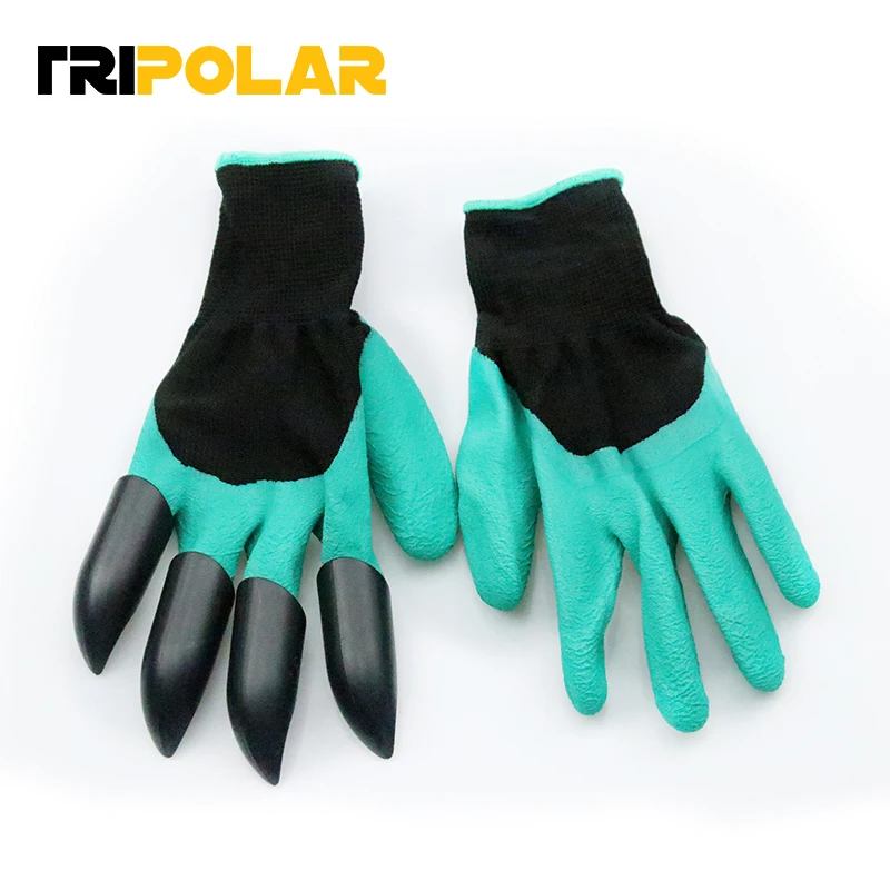 Садовые перчатки с когтями для пальцев быстро и легко копания безопасный розы