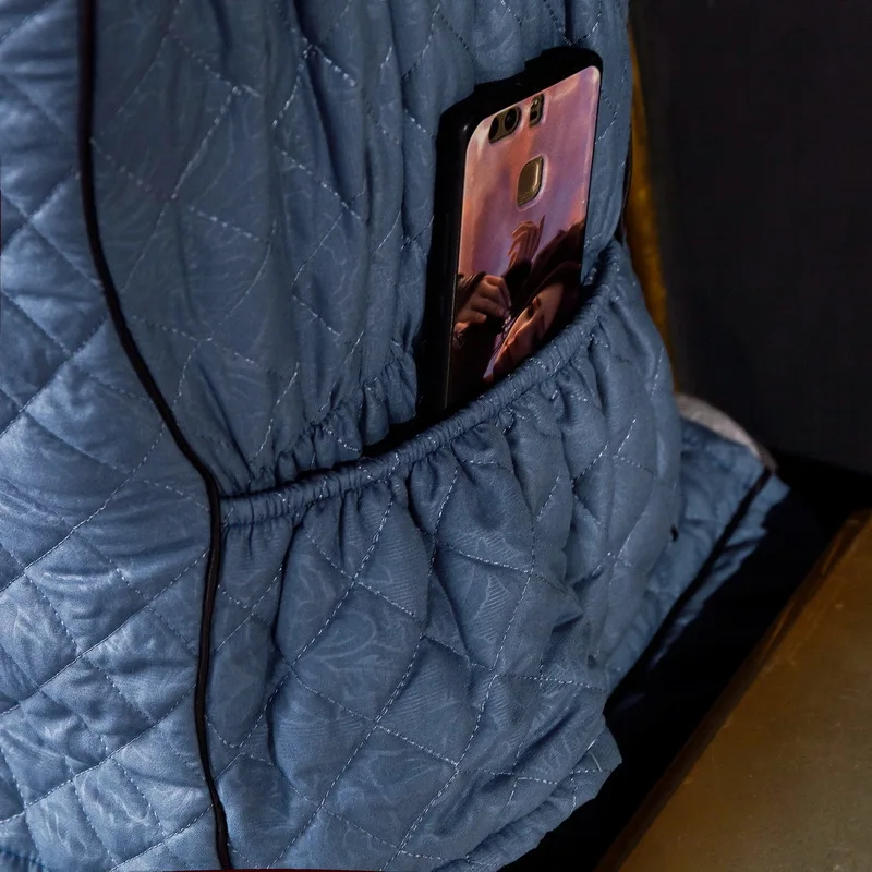 Полноразмерный трехслойный Хлопковый чехол для кровати в европейском стиле