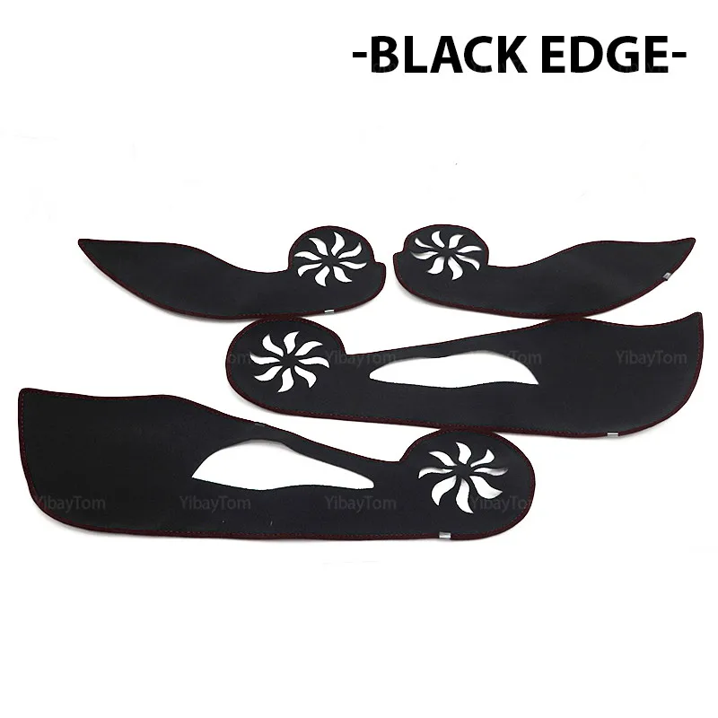 

Car Door Anti Kick Pad Sticker Protective Mat for Honda Fit Jazz 2008-2011 Carpet Protection Polyester Trim Accessories