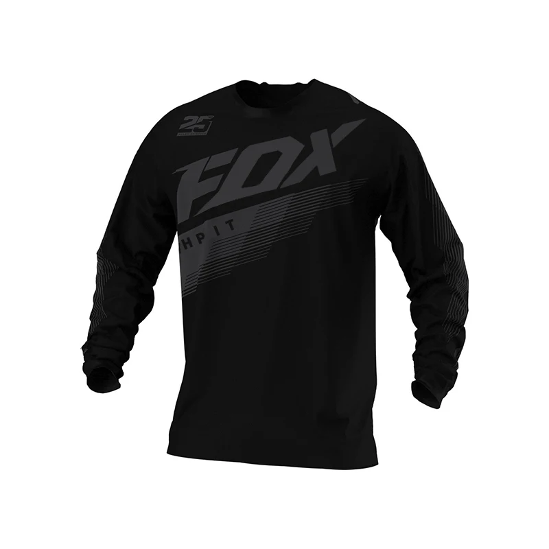 2021 MOTO Downhill Sweatshirt Hpit Fox mtb Mountain Bike Downhill Shirt Motocross Sweatshirt Cross Country Bike Enduro FXR DH