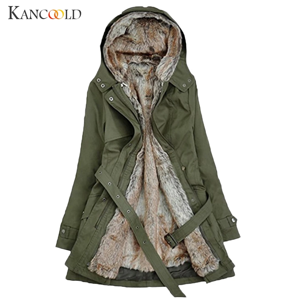 Женская парка в стиле милитари KANCOOLD Повседневная Верхняя одежда на осень и зиму