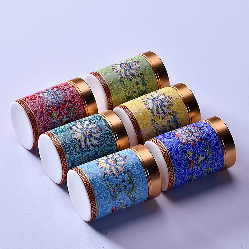 75/155 мл маленькая чайная коробка керамическая канистра бутылка с крышкой