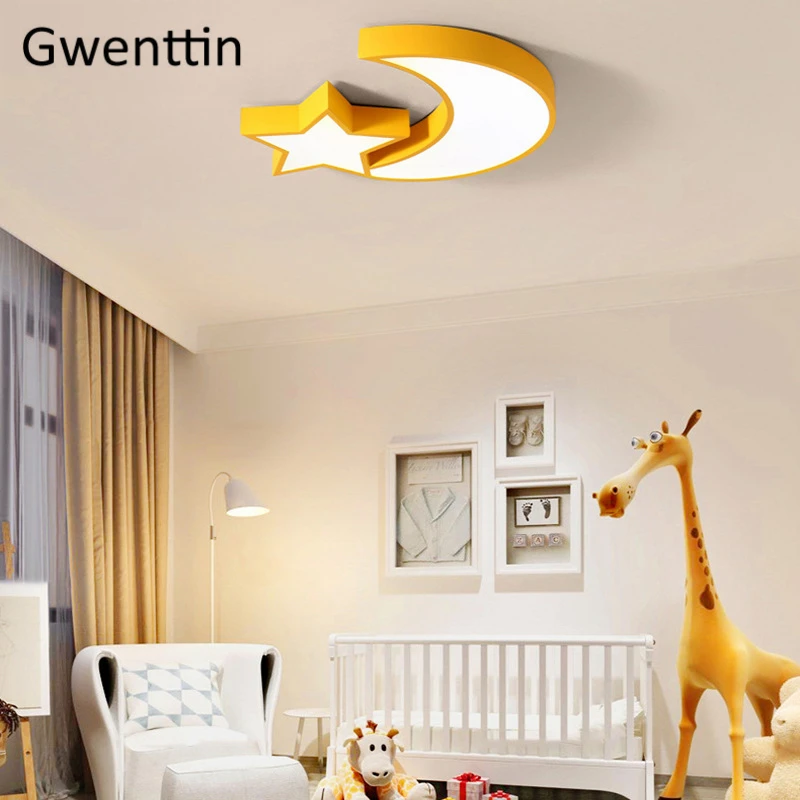 Современный светодиодный потолочный светильник с регулируемой яркостью s луна