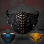 Маска для косплея Mortal Kombat Ninja Subzero Noob Saibot, для взрослых, Пылезащитная, стирающаяся, для Хэллоуина, маски, реквизит