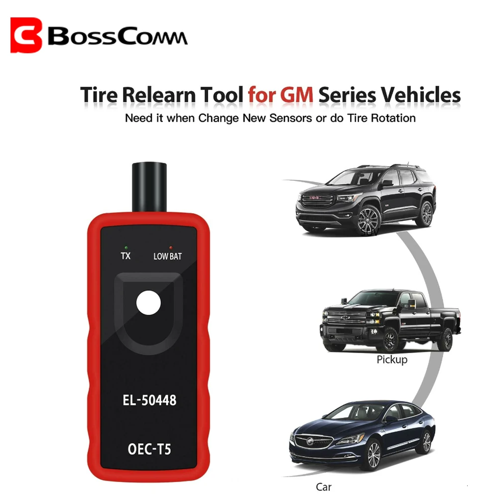 Авто датчик давления в шинах EL-50448 tpms манометр для шин инструмент