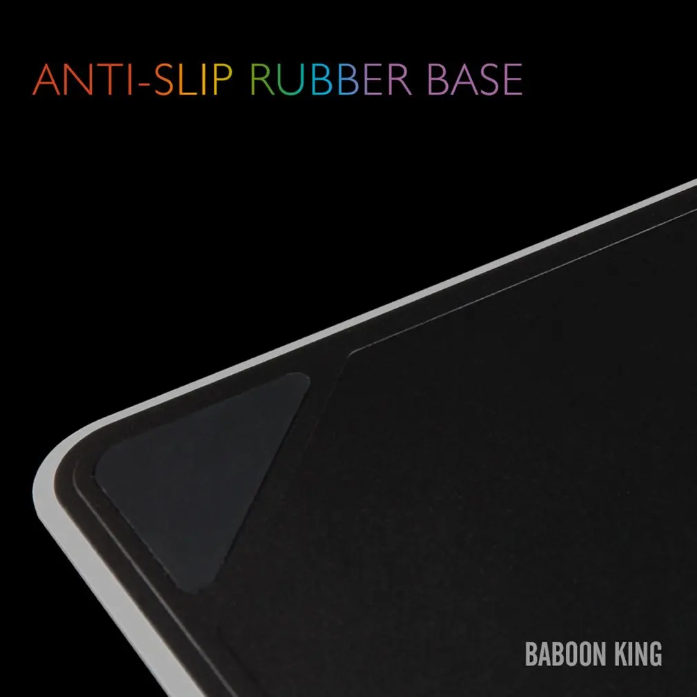 Противоскользящий ноутбук ПК коврик для мышки красочный RGB светодиодный Коврик