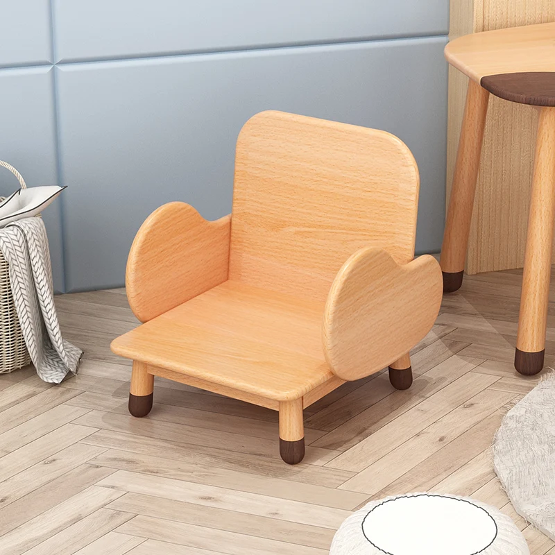 

TT Xingzhiju Children's Sofa Solid Wood Cartoon Single Small Sofa Reading Corner Cute Chair