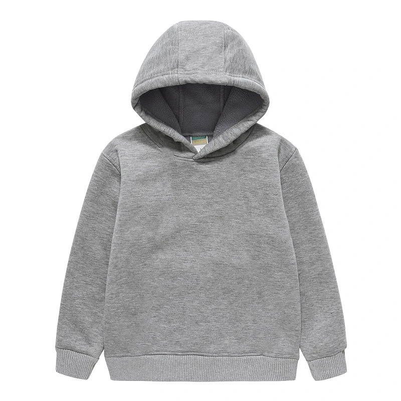 

Осенне-зимний хлопковый пуловер с капюшоном для мальчиков и девочек-подростков, длинные штаны