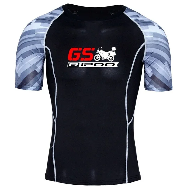 

NEW Men MMA Fitness T Shirts Fashion Teen Wolf Long Sleeve Compression Shirt Man Bodybuilding GS R1200 Printed Clothing ct