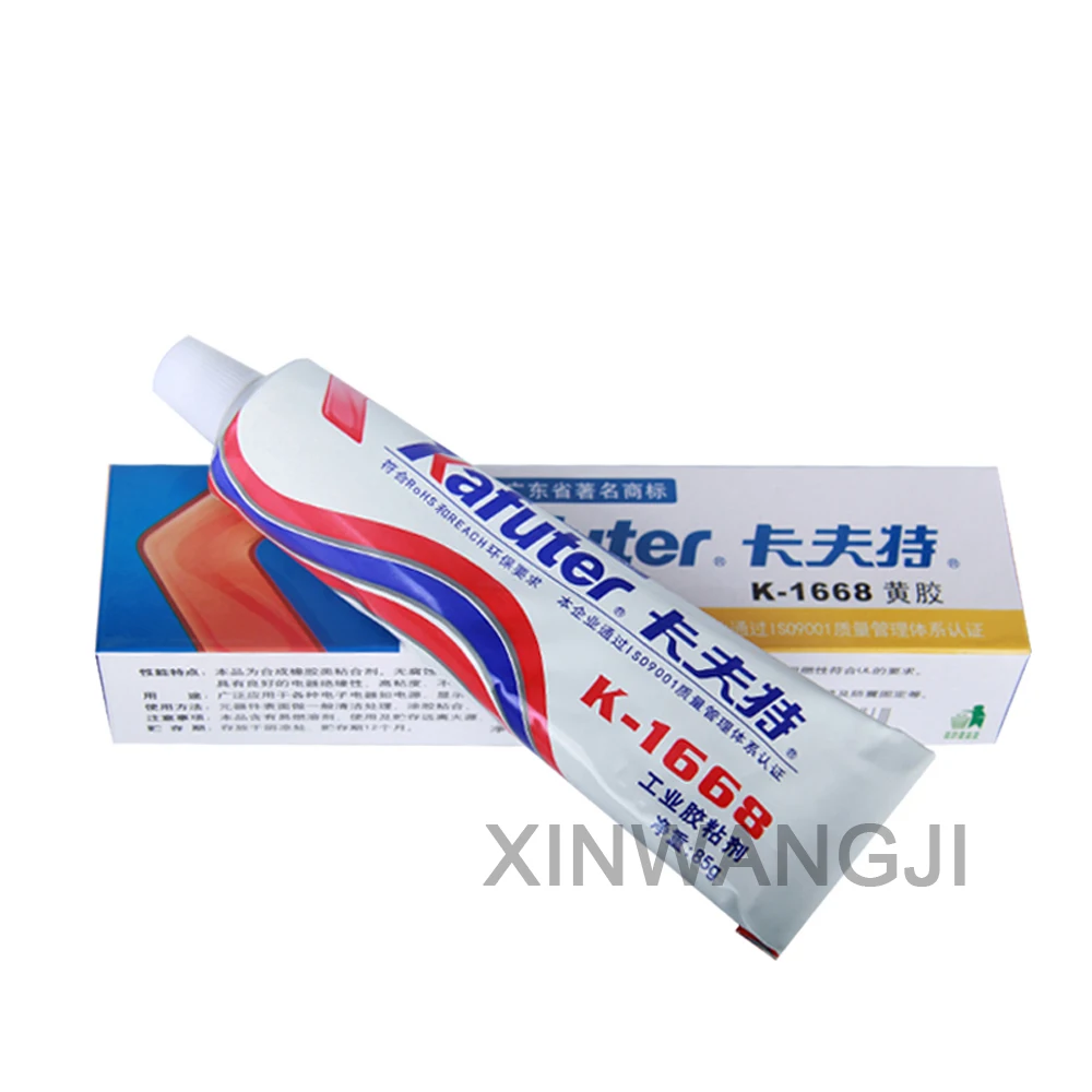 Kafuter изоляционный силиконовый каучук электронный Компоненты винта с шляпкой в виде большого пальца специальный герметик желтый/зеленый/красный клей K-1668 K-200R K-201G