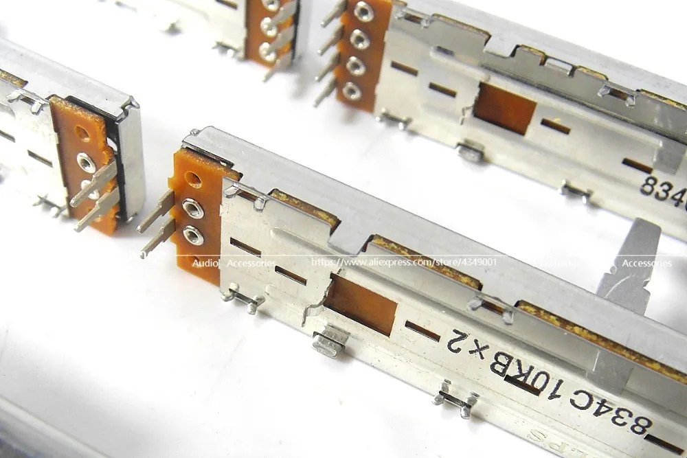 2pcs Original CROSSFADER DCV1006 for PIONEER DJM 300 400 500 600 SPARE DCV 1006 ALPS |