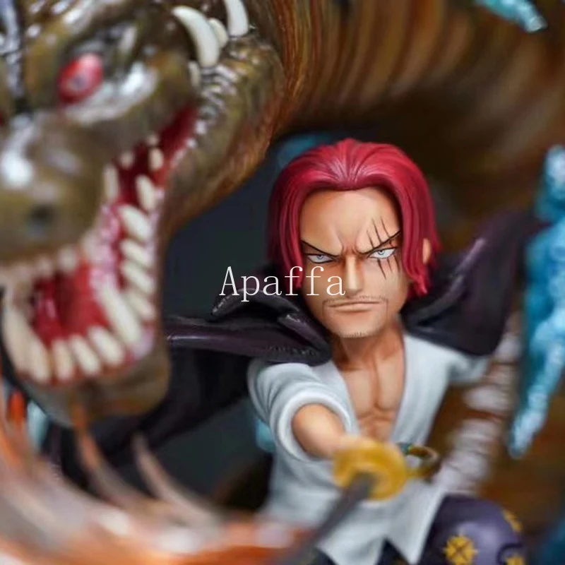 35 см аниме ONE PIECE Red Hair Shanks экшн фигурка японское Коллекционная модель
