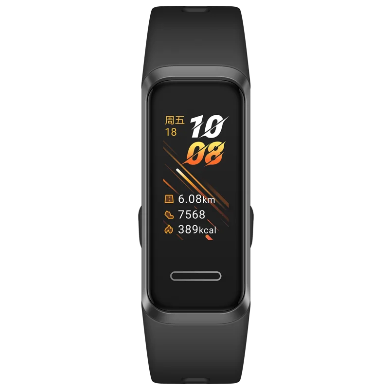 Оригинальный Смарт-браслет Huawei Band 4 с функцией измерения пульса и уровня
