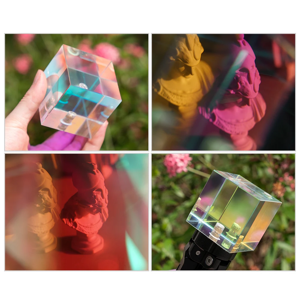 Selens Хрустальная Призма витражное стекло DIY аксессуары для фотостудии