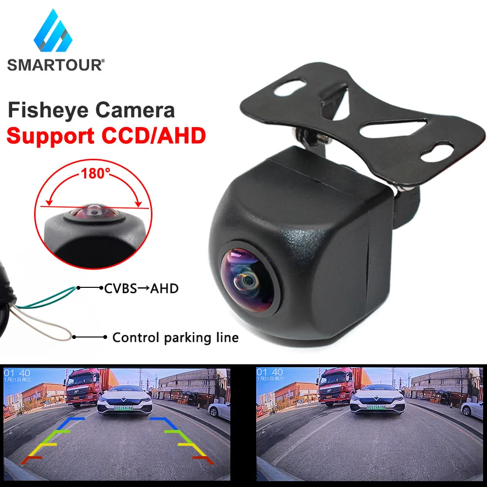 

Автомобильная камера заднего вида, AHD, 180 градусов, с ночным видением