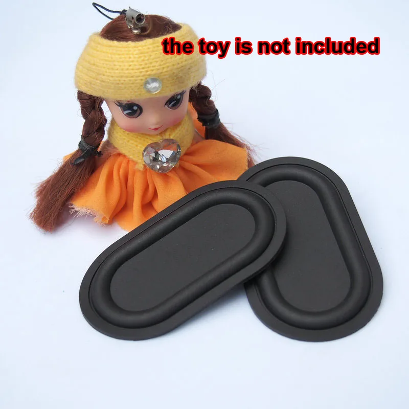 77x46 мм динамик пассивный радиатор вспомогательный басовый Вуфер резиновая