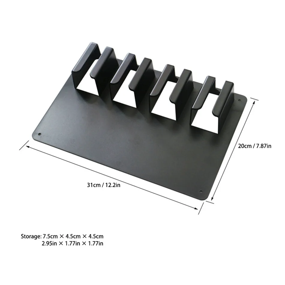 

Professional High Temperature Plastic Barber Tools Storage Case Convenient Hair Clipper Stand Holder For Hair Salon Acessories