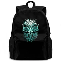new grin deathcore band black to new mens spring women men backpack laptop travel school adult student