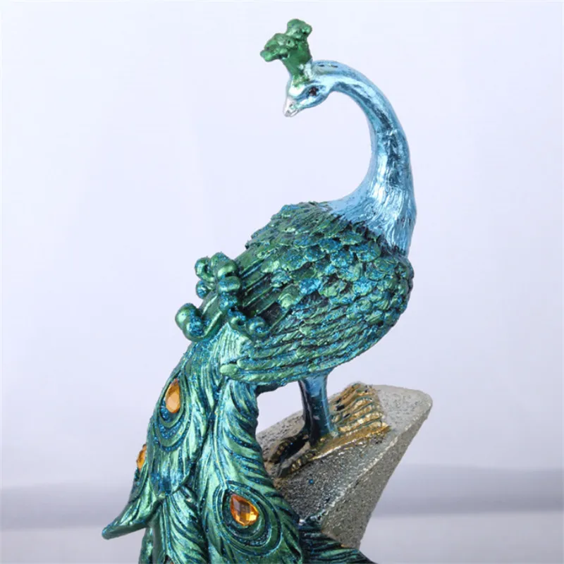 Европейские домашние смолы Золотое животное миниатюрные фигурки креативные