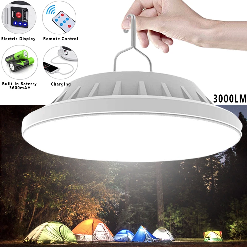 Мощная светодиодный ная лампа на солнечной батарее 5500 мАч перезаряжаемый