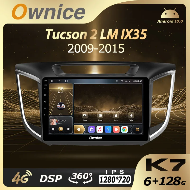 

Ownice Android 10,0 K7 авто радио для Hyundai Creta IX25 2014 - 2020 6G + 128G 8 ядро 360 панорама 5G Wi-Fi 4 аппарат не привязан к оператору сотовой связи 1280*720