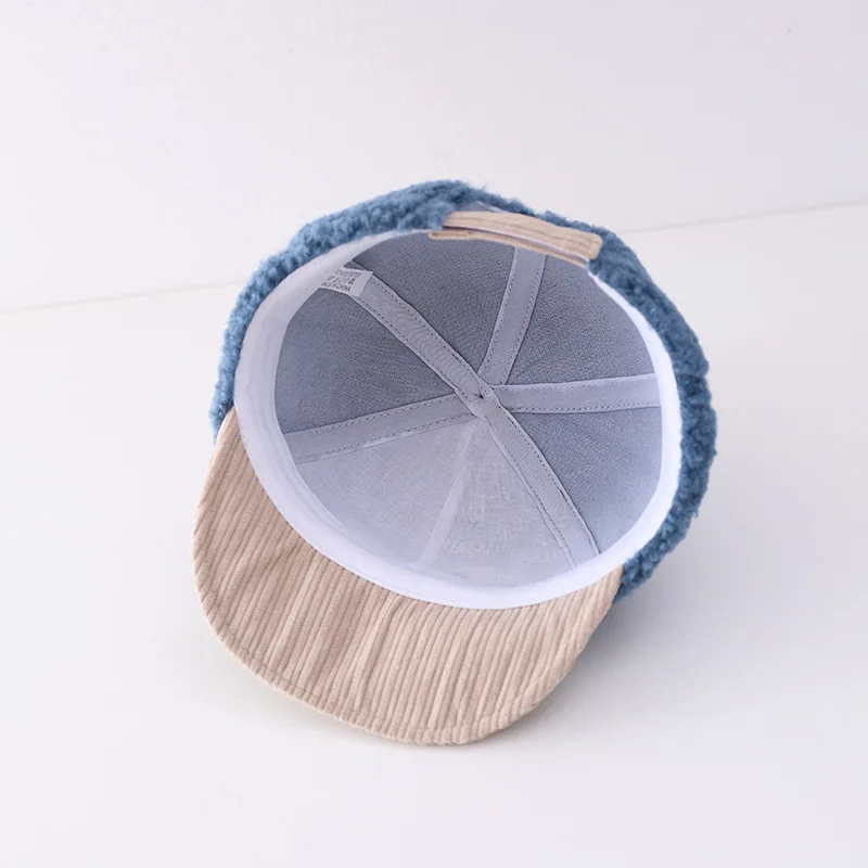 

Children Cute Winter Hats Warm Cartoon Baby Cap Bear Shape Children Hat Kids Accessories Winter New